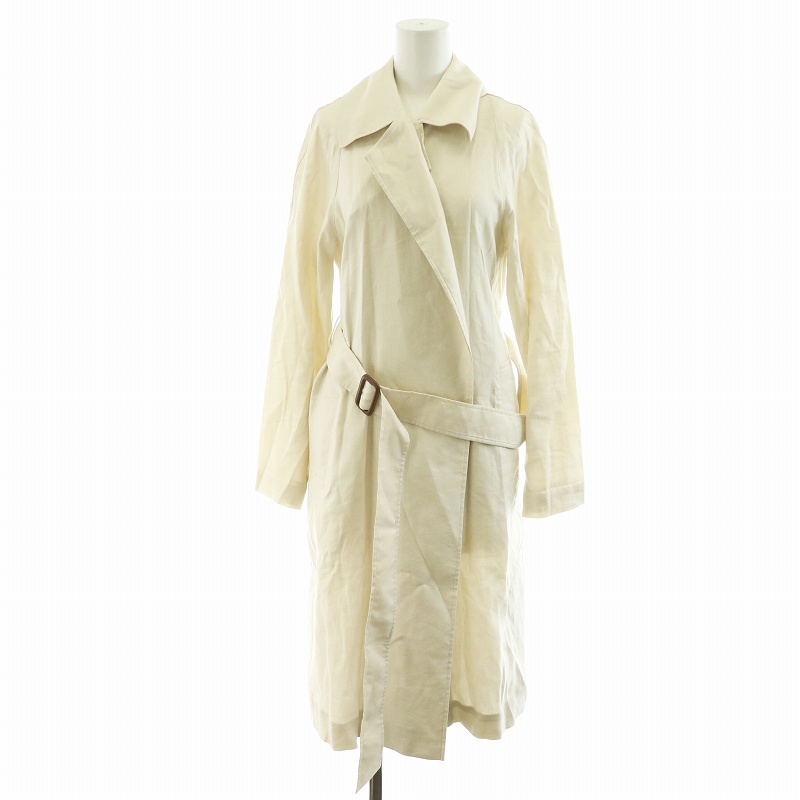 23区 オンワード樫山 20SS Vintege Soft Twill ラップコート トレンチ  