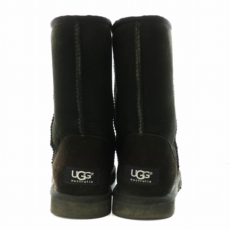 UGG classic Short ブラック5825W 24 未使用