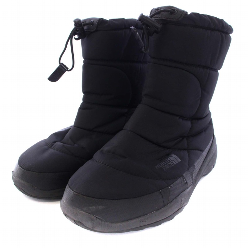 THE NORTH FACE」 ショートブーツ US6 ブラック レディース