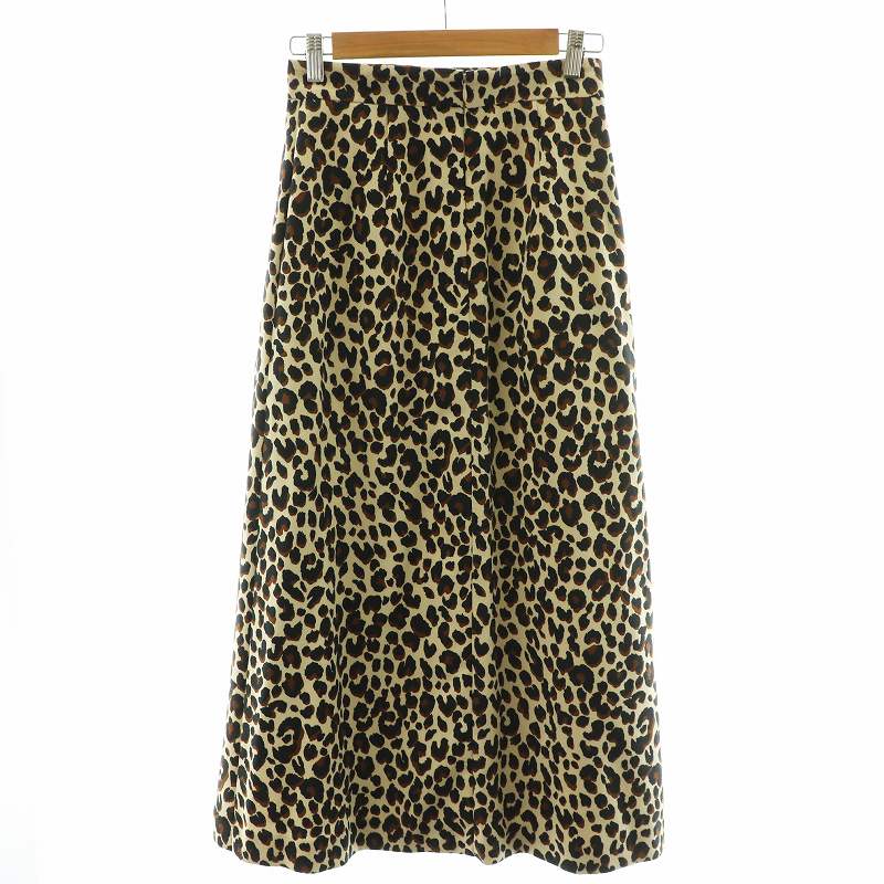 ユナイテッドアローズ レオパードスカート （B&Y ユナイテッドアローズ  