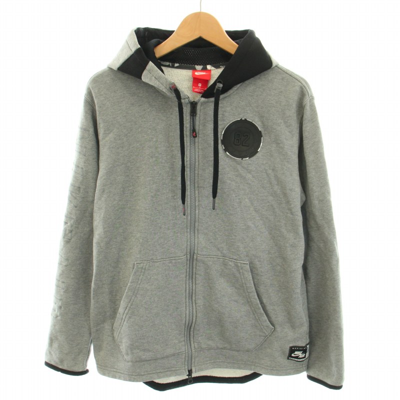 Nike ジップアップジャケット グレー NIKE 00´s ゴツナイキ スウェット