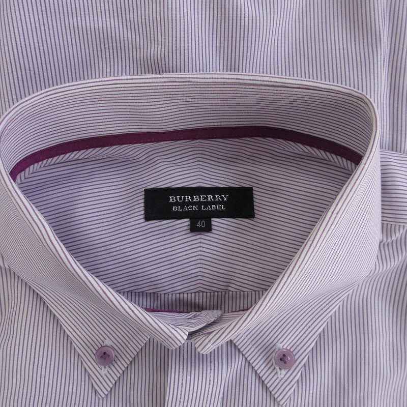 バーバリーブラックレーベル BURBERRY BLACK LABEL ボタンダウンシャツ 
