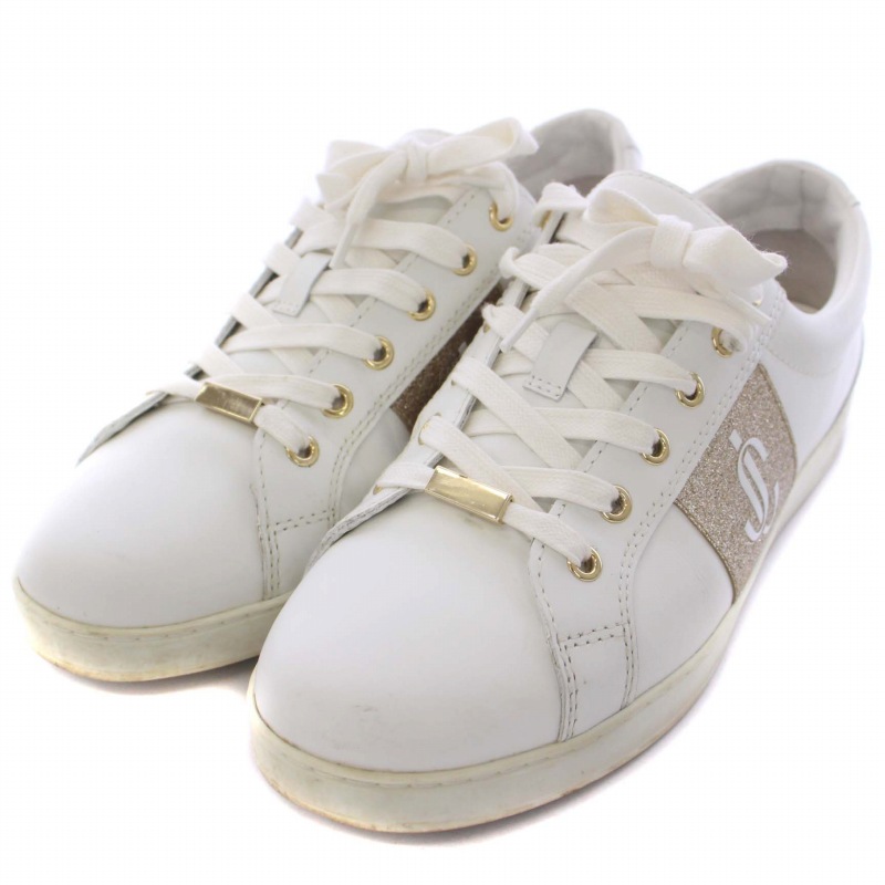 ジミーチュウ JIMMY CHOO CASH JC スニーカー シューズ ローカット 