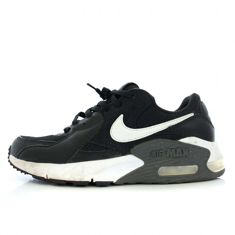 ナイキ NIKE AIR MAX EXCEE スニーカー シューズ US7 24cm 黒 ブラック 
