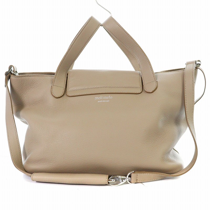 レア商品 メリメロ meli melo せんし レザー バッグ 