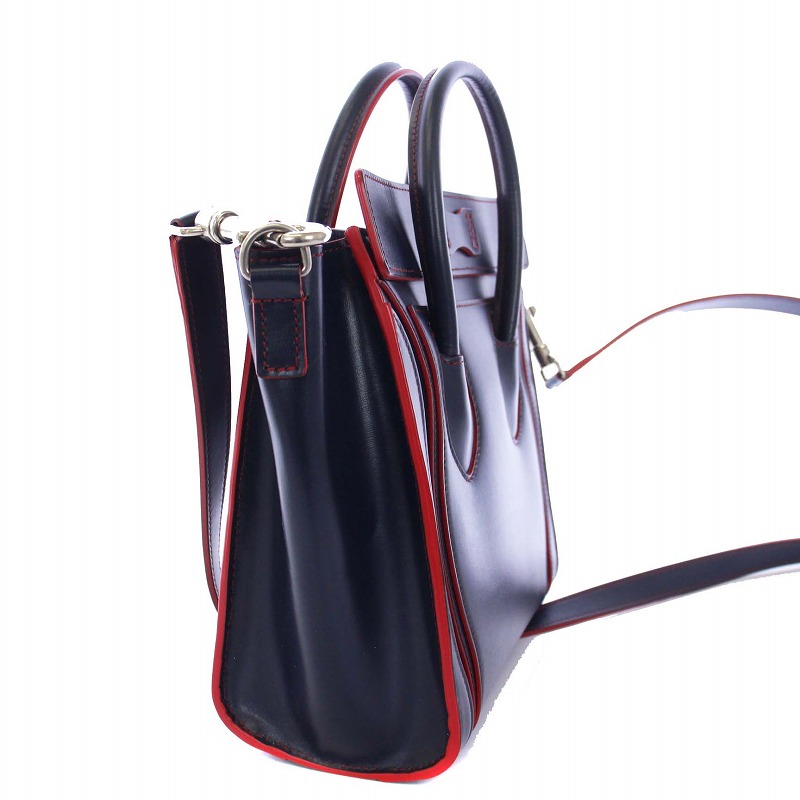 セリーヌ CELINE ラゲージ ナノショッパー 2WAY スムースカーフ 
