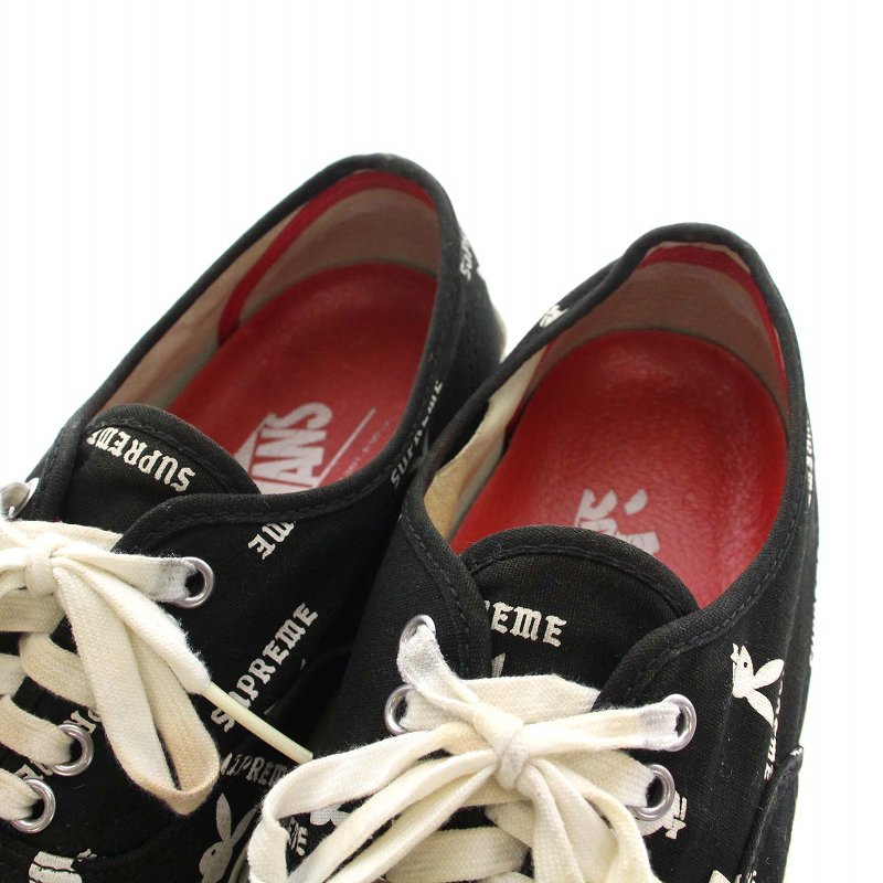 シュプリーム SUPREME VANS PLAYBOY 14SS AUTHENTIC PRO スニーカー 
