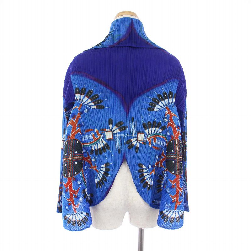 プリーツプリーズ イッセイミヤケ プリーツ 変形 カーディガン