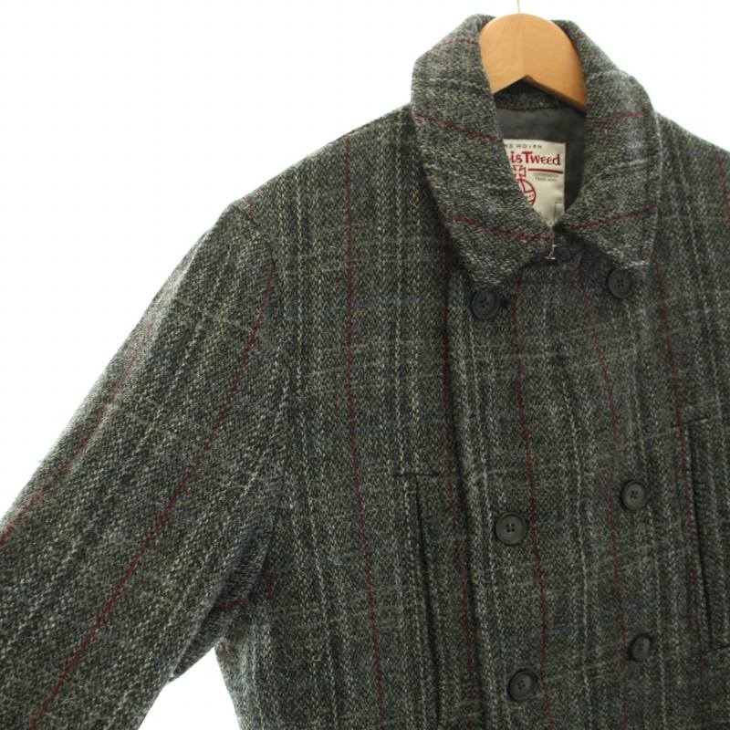 お礼や感謝伝えるプチギフト Harris TweedアーバンリサーチROSSO ピーコート(L) ジャケット・アウター