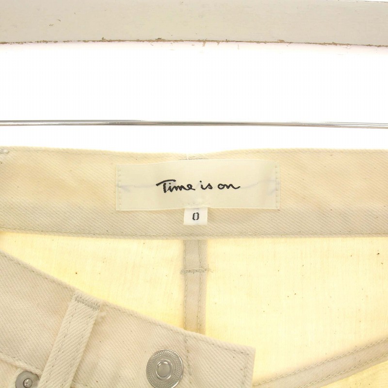 タイムイズオン Time is on 14oz CLASSIC STANDARD 5P DENIM デニム 