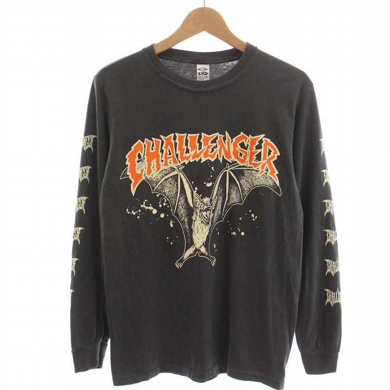 チャレンジャー CHALLENGER L/S BAT TEE Tシャツ カットソー ロンT 