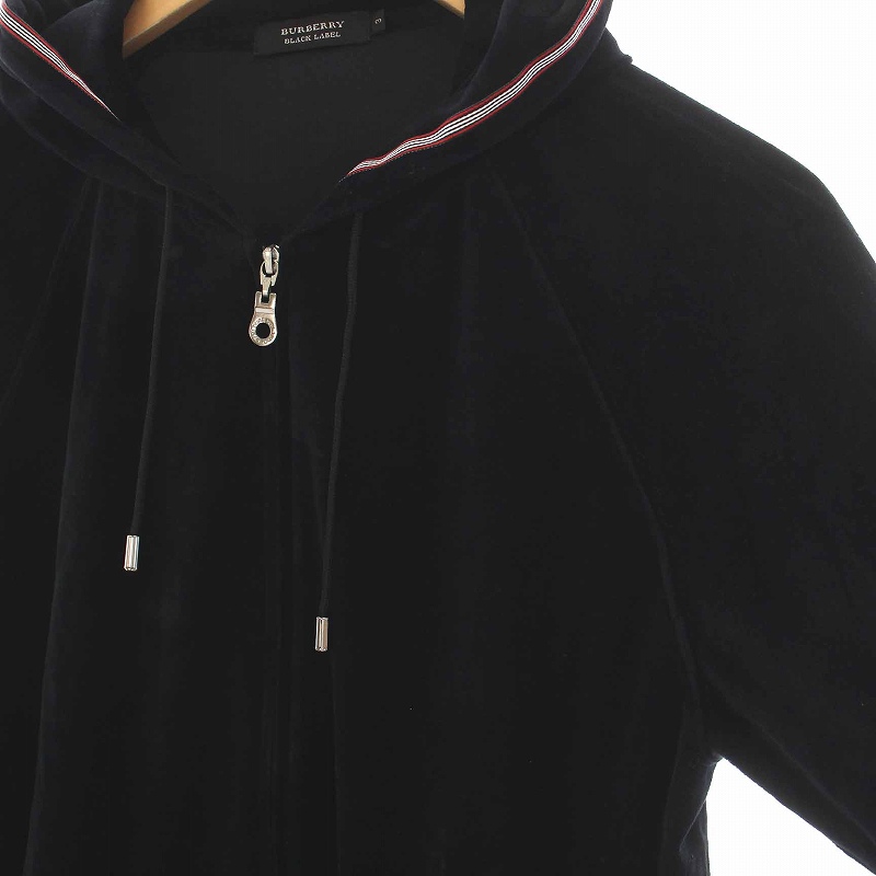 バーバリーブラックレーベル BURBERRY BLACK LABEL ベロア ジャケット