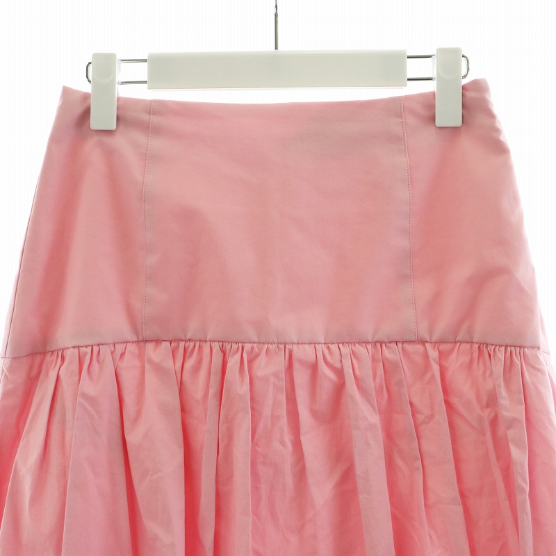 ボーダーズアットバルコニー 38チュールスカート　オーガンジー リバーシブル】ソフトチュール×オーガンジートリコット広幅 スカート