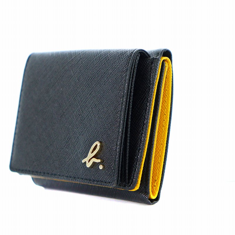 アニエスベー agnes b. ミニウォレット 三つ折り財布 小銭入れあり 