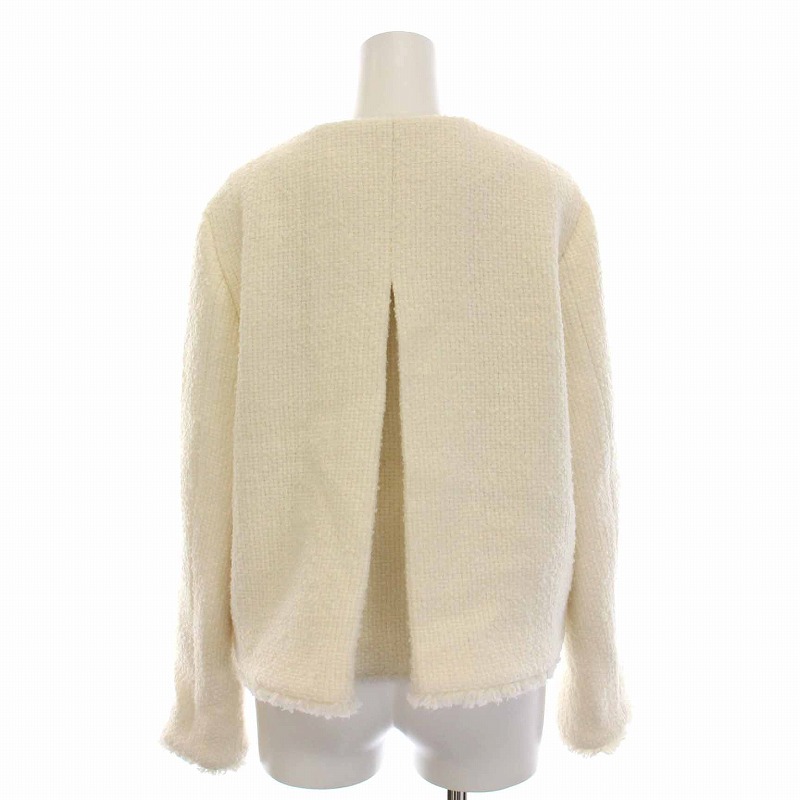 リグリーム regleam FRINGE TWEED JACKET フリンジツイードジャケット 