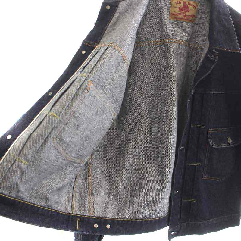 TCBジーンズ TCB JEANS 2nd モデル デニムジャケット Gジャン  
