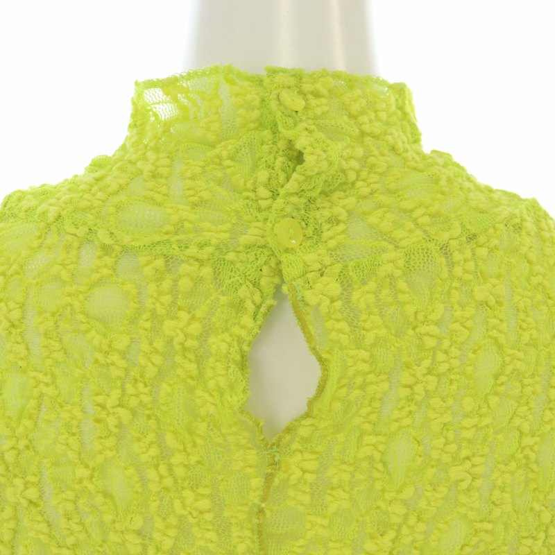 メゾンスペシャル MAISON SPECIAL フクレレースタートルトップ