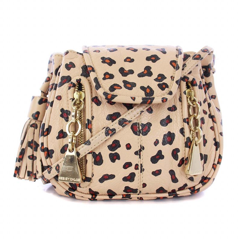 See by Chloé ヒョウ柄ショルダーバッグ