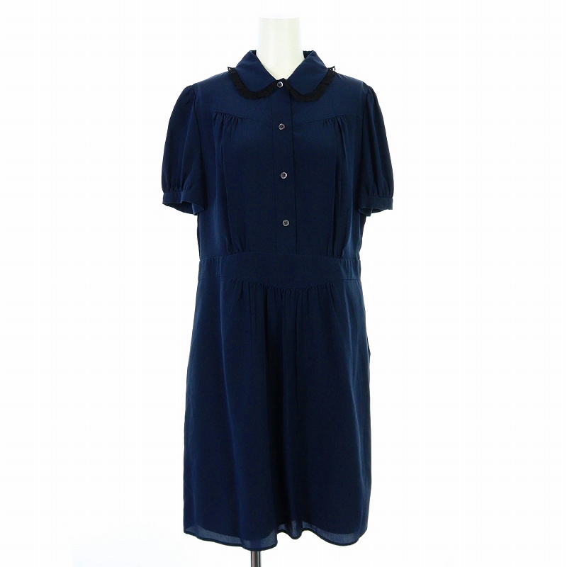 ミュウミュウ miumiu 2017年制 ワンピース フレア ミモレ ロング 半袖  