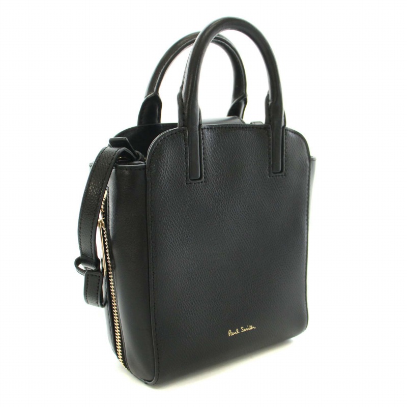 ポールスミス PAUL SMITH エキスパンダブルカラートリム ハンドバッグ  