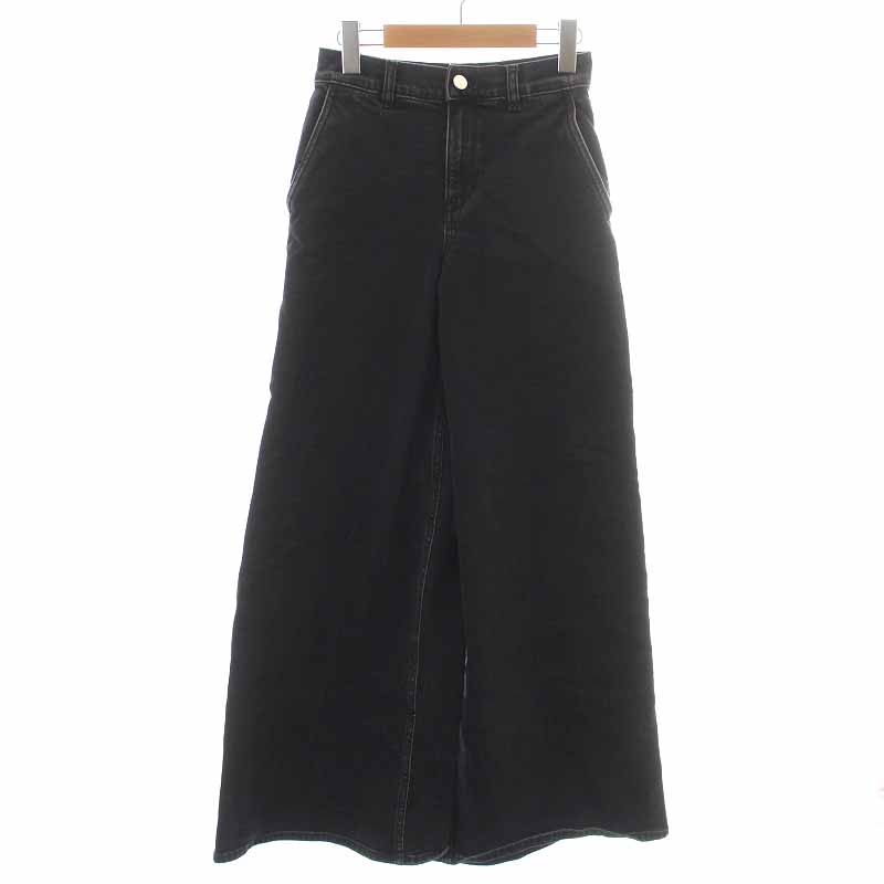 【お値下げ中】theory ブラックデニム ハイウエスト theory ブラックデニム ハイウエスト