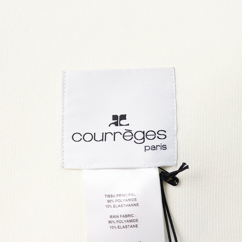 未使用品 クレージュ courreges Ac Milano Knit Scarf マフラー 
