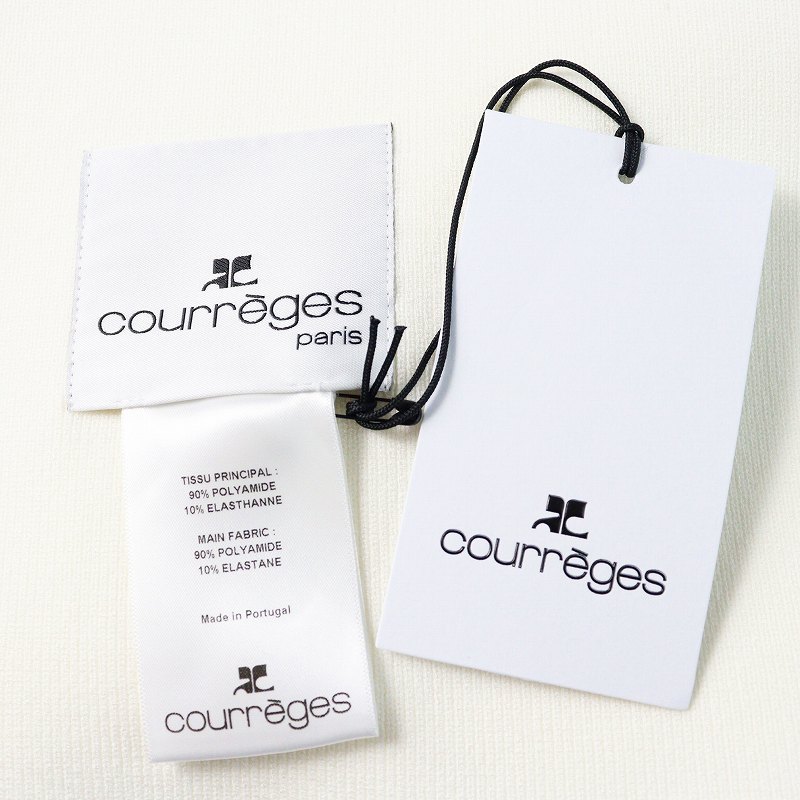 未使用品 クレージュ courreges Ac Milano Knit Scarf マフラー 
