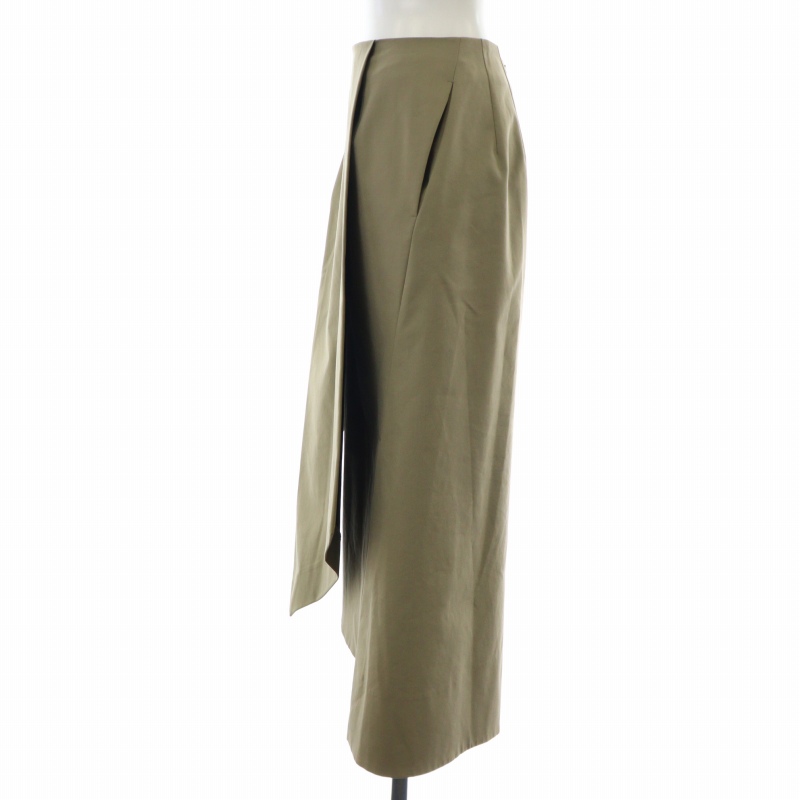 エンフォルド ENFOLD 変形スカート アシメ ロング ミモレ スリット 36  