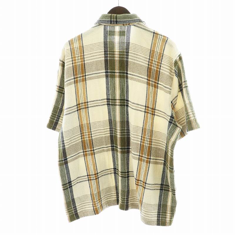 アワーレガシー OUR LEGACY 22SS ELDER SHIRT シャツ 半袖 チェック柄 