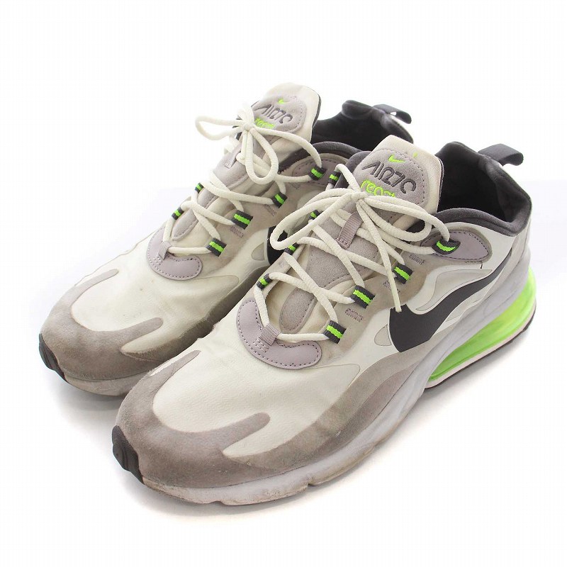 ナイキ NIKE Air Max 270 React Summit White Electric Green Vast 
