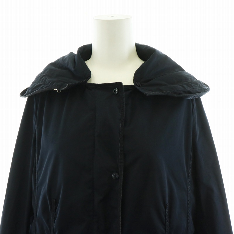 あさり様用 モンクレール Anthemis スプリングコート フード 黒 1