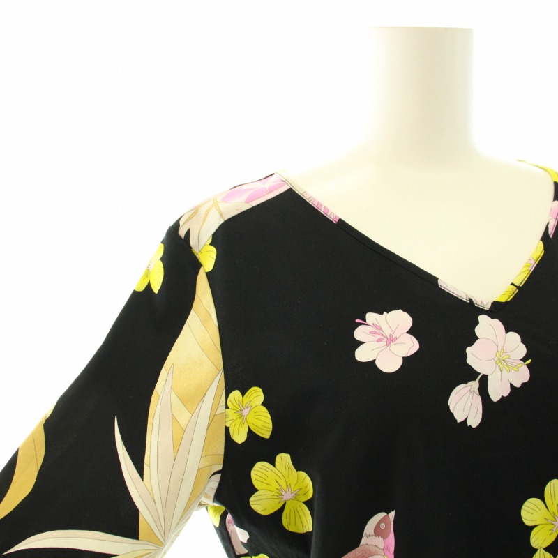 レオナール スポーツ7分丈ブラウス