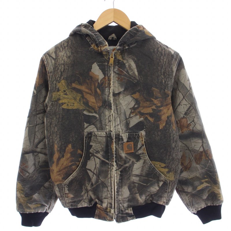 カーハート carhartt リアルツリーカモ アクティブジャケット パーカー  