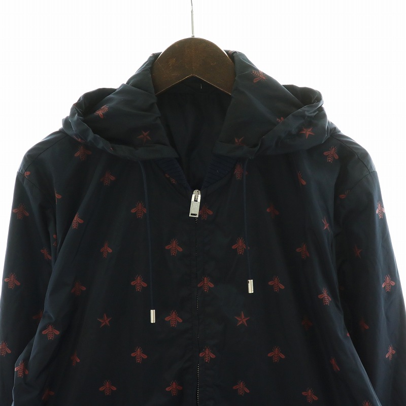グッチ GUCCI Bee Star Nylon Jacket パーカー ジップアップ ハチ