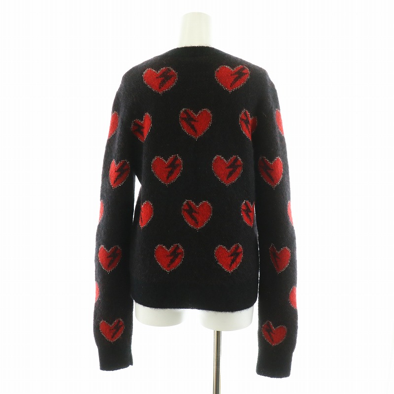 SAINT LAURENT PARIS ニット セーター 長袖 ハート
