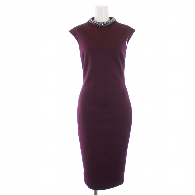 未使用品 テッドベーカー TED BAKER ワンピース ロング ノースリーブ  