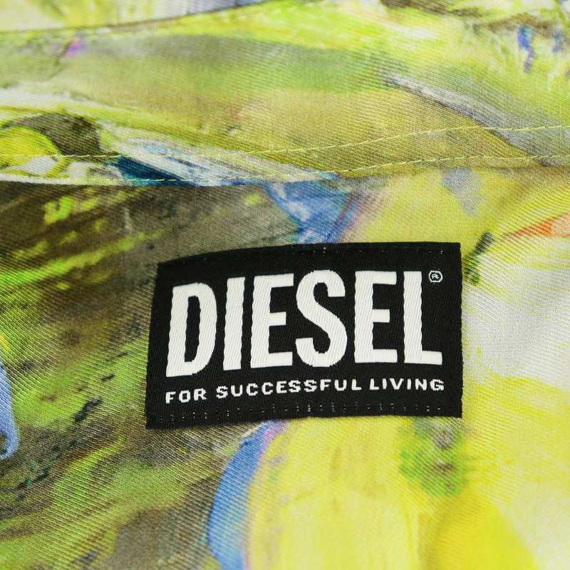 ディーゼル DIESEL 23SS シャツ ブラウス 長袖 オールオーバープリント