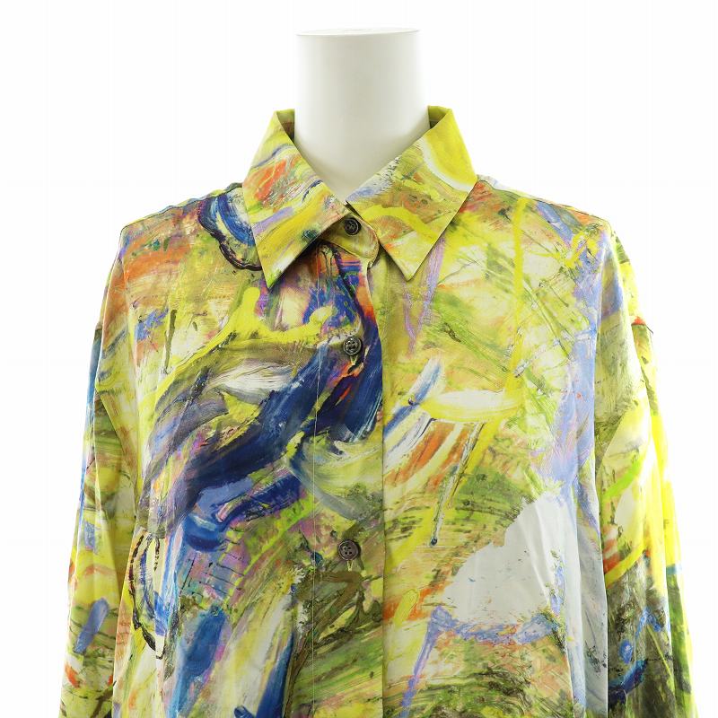 ディーゼル DIESEL 23SS シャツ ブラウス 長袖 オールオーバープリント