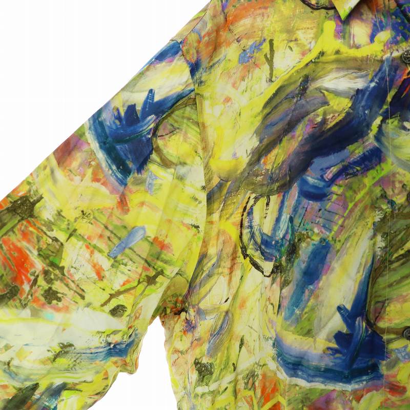 ディーゼル DIESEL 23SS シャツ ブラウス 長袖 オールオーバープリント