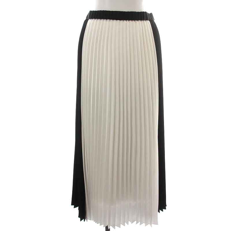 ピエールカルダン Pierre Cardin プリーツスカート フレア ロング 
