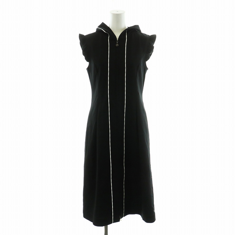 未使用品 ルネ Rene 22年製 フラワースライダー ワンピース ミモレ  