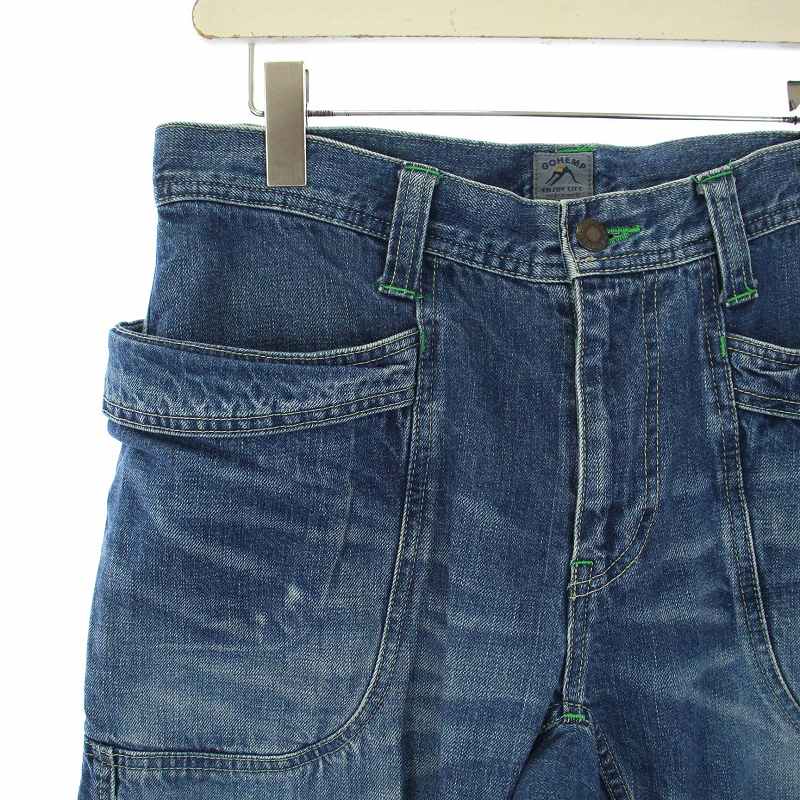 ゴーヘンプ gohemp オーバーオール　サイズ30 USEDWASH ゴーヘンプ gohemp オーバーオール サイズ30 USEDWASH ゴーヘンプ GO