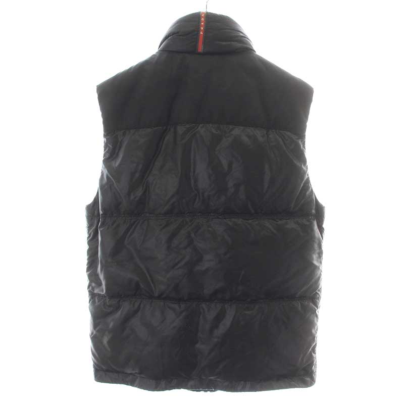 極美品！】PRADA ダウンベスト 48 黒！