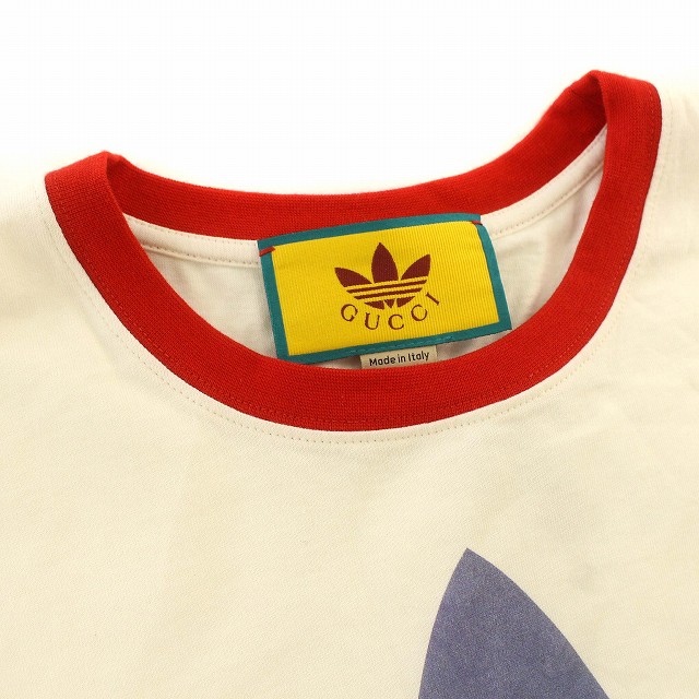 新品同様品❣️グッチトレフォイル総柄アディダスコラボ❣️xs可愛い 220626-1.jpg