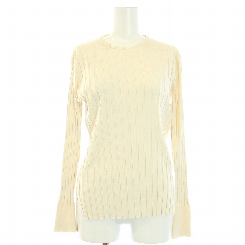 Deuxieme Classe Silk RIB クルーネック プルオーバー