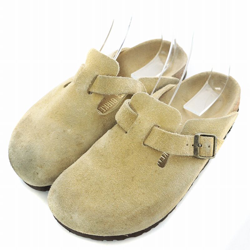 極美品 ビルケンシュトック 36 23.0 ボストン サボサンダル ラテクリーム 極美品 ビルケンシュトック 36 23.0 ボストン サボサンダル ラテ