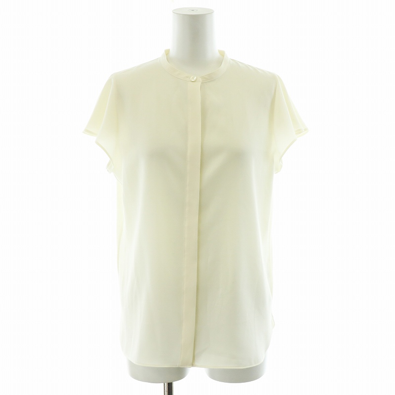 美品✨23SS Theory BD RUFFLE SLEEVE TP ホワイト セオリー Theory 23SS PRIME GGT BD RUFFLE SLEEVE TP シャツ