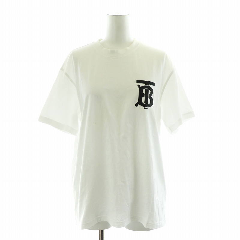 バーバリー 白 Tシャツ ロゴ 半袖 バーバリー 白 Tシャツ ロゴ 半袖