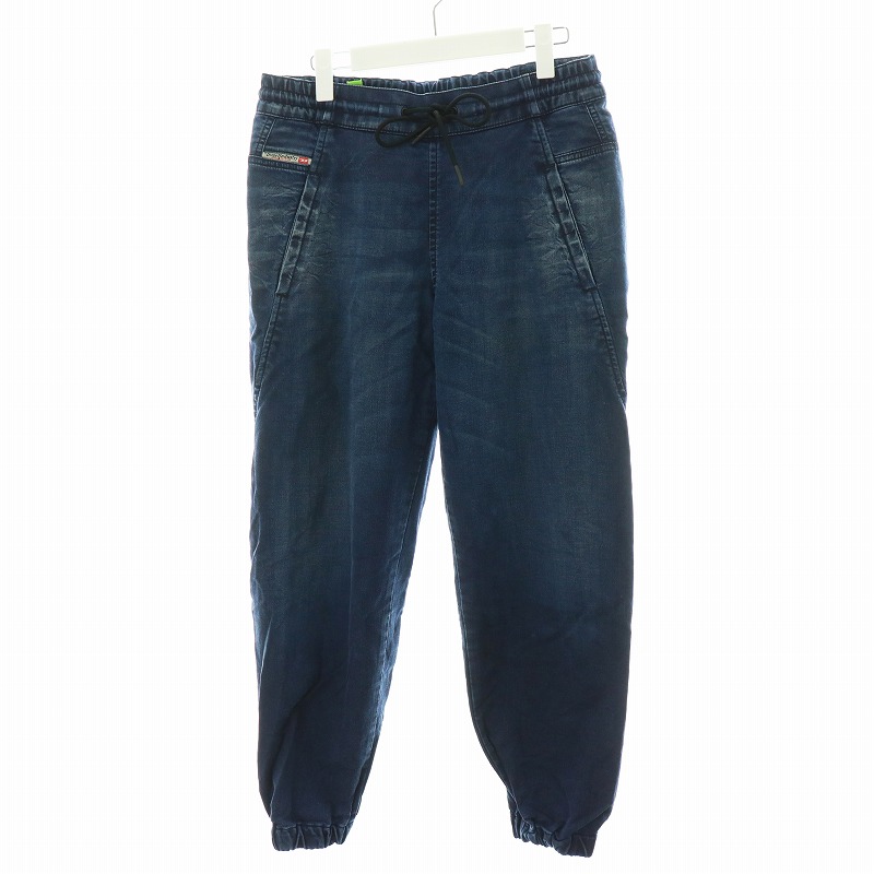 DIESEL ディーゼル D-KRAILEY-E-NE ジョグジーンズ イージーデニム グレー 25 ボトムス コットン メンズ 中古 DIESEL([イリョウ⁄フクショク]ディーゼル) ⁄ D-KRAILEY-E-NE⁄ダメージ