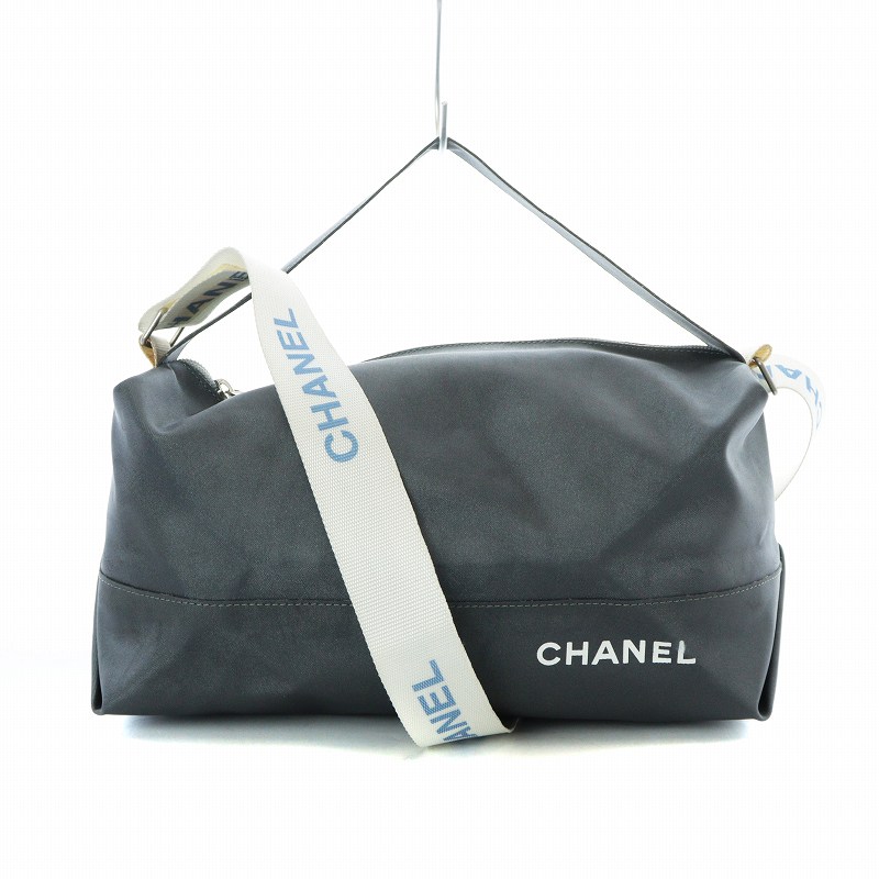 シャネル CHANEL スポーツライン ショルダーバッグ ハンド 2WAY ロゴ 